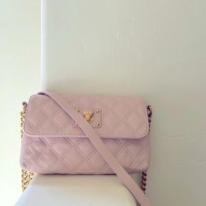 Marc Jacobs small pink leather cross-body bag in excellent condition
